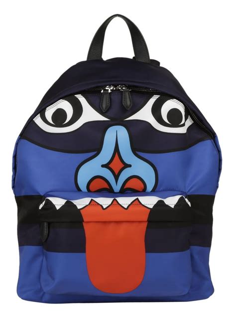 givenchy totem print|Givenchy Totem Print Backpack In Blue,stripes .